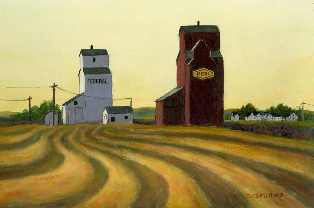 Harvest Time | Canadian Prairies - Grain Elevators