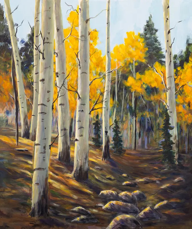 Autumn Birch | Madeleine Bellmond